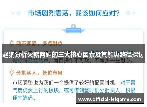 赵鹏分析欠薪问题的三大核心因素及其解决路径探讨