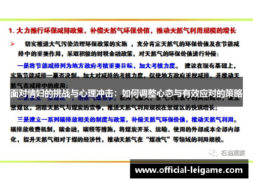 面对情妇的挑战与心理冲击：如何调整心态与有效应对的策略